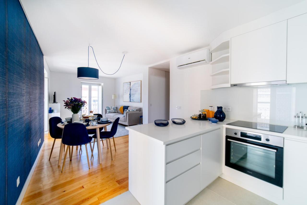 Blue By The River 3 - Elegant Two-Bedroom In Santos Lisboa Eksteriør billede